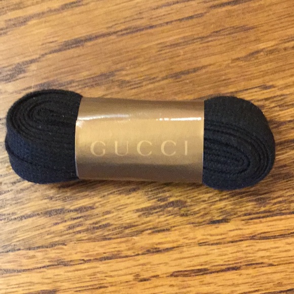 Gucci Shoes Gucci Black Shoelaces 66 Wide Poshmark